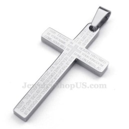 Κολιέ Με Σταυρό Από Τιτάνιο Scripture (Δωρεάν Αλυσίδα)