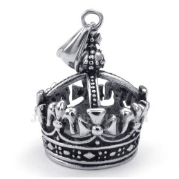 Κολιέ Μενταγιόν Από Τιτάνιο Imperial Crown (Δωρεάν Αλυσίδα)