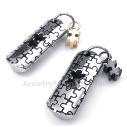 Κολιέ Μενταγιόν Για Ζευγάρια Titanium Symbols (Δωρεάν Αλυσίδα) (Ένα Ζευγάρι)