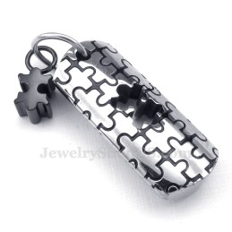 Κολιέ Μενταγιόν Για Ζευγάρια Titanium Symbols (Δωρεάν Αλυσίδα) (Ένα Ζευγάρι)
