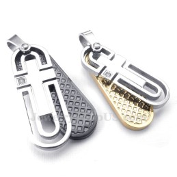 Κολιέ Μενταγιόν Από Τιτάνιο Για Ζευγάρια (Δωρεάν Αλυσίδα) (Ένα Ζευγάρι)