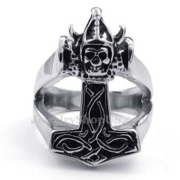 Δαχτυλίδι Thor'S Hammer Από Τιτάνιο