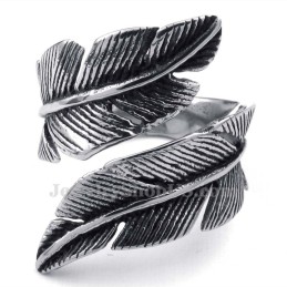 Δαχτυλίδι Από Τιτάνιο Με Φτερό