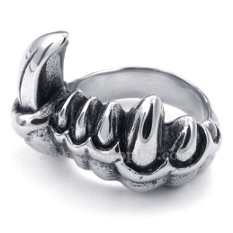 Δαχτυλίδι Δοντιών Monster Από Τιτάνιο