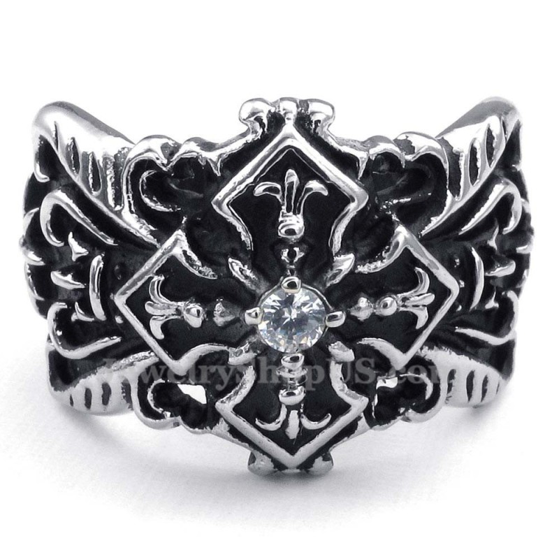 Σταυρωτό Δαχτυλίδι Τιτανίου