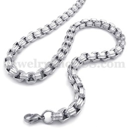 Μοντέρνα Ανδρική Αλυσίδα Κολιέ Από Τιτάνιο