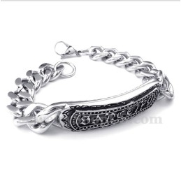 Ανδρικό Βραχιόλι Από Χυτό Τιτάνιο