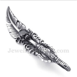 Ανδρικό Μενταγιόν Από Τιτάνιο Σε Μαύρο Χρώμα Με Αλυσίδα