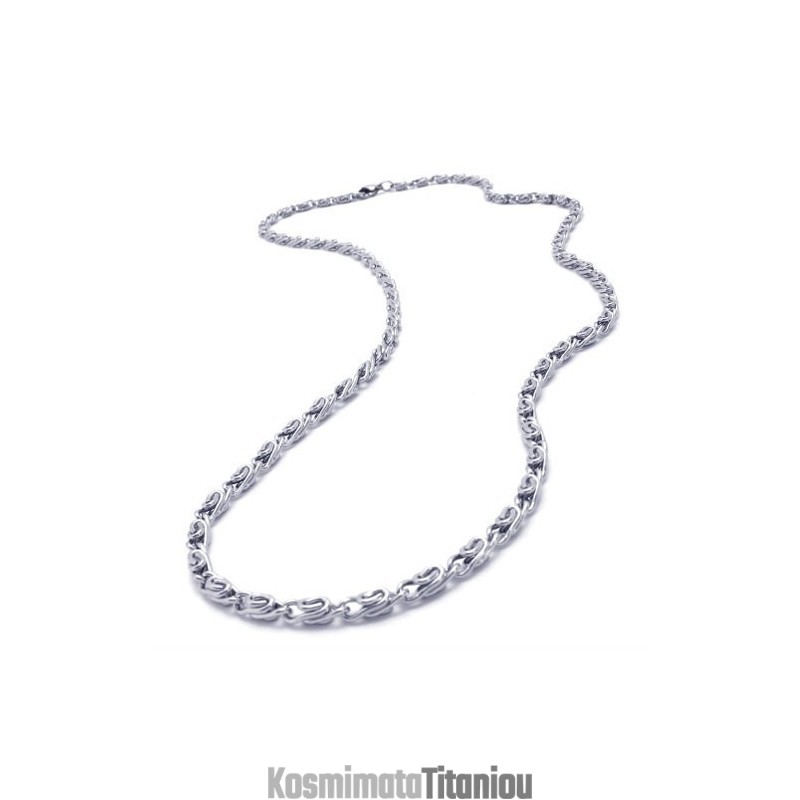 Κολιέ Από Ασήμι Τιτανίου 20,0 Ιντσών