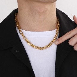 Βραχιόλι Τιτανίου Rock Hip-Hop Square Για Άνδρες