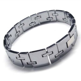 Νέο Στυλ Βραχιόλι Tungsten Carbide 12 Χιλιοστών Πλάτους, Χοντρό Για Άνδρες