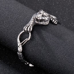 Βραχιόλι Από Τιτάνιο Tiger Αντίκα Για Άνδρες