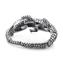 Νέο Ανδρικό Βραχιόλι Τιτανίου Animal Lizard