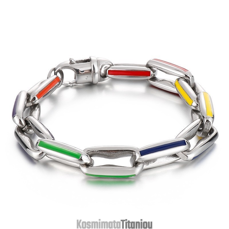 Βραχιόλια Hip-Hop Splicing Cuba Dazzling