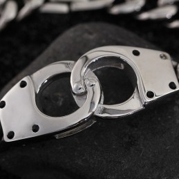 Μόδα Χειροπέδα Γεωμετρικό Υφαντό Τιτανίου Βραχιόλι Για Άνδρες