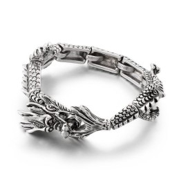 Βραχιόλι Από Τιτάνιο Cool Chic Zodiac Dragon Για Άνδρες