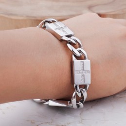 Βραχιόλια Τιτανίου Σε Στυλ Ροκ Χιπ Χοπ Με Διαμάντια