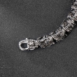 Ανδρικό Βραχιόλι Τιτανίου Cool Skull