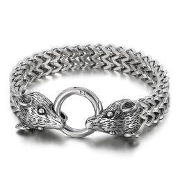 Ανδρικό Βραχιόλι Τιτανίου Zodiac Fashion Steel Color