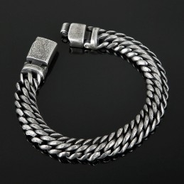 Αξεσουάρ Για Ανδρικά Βραχιόλια Cool Simple Mesh Titanium Snap