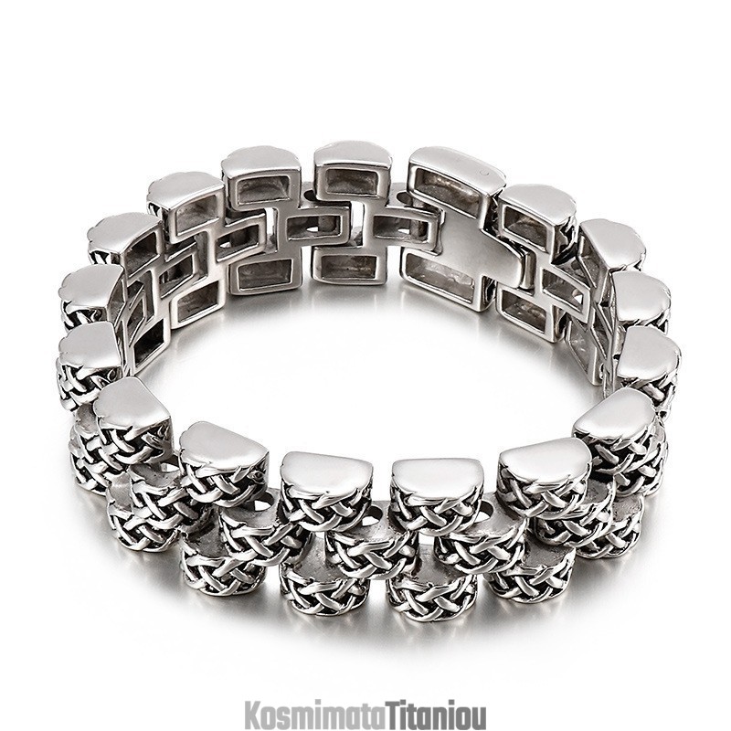 Βραχιόλι Τιτανίου Coarse Cool Για Άνδρες