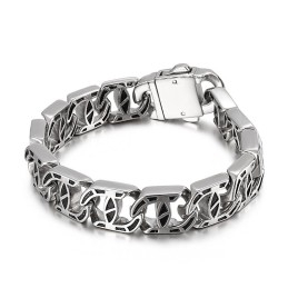 Σικ Ανδρικό Βραχιόλι Τιτανίου Με Γούρι Casting Charm