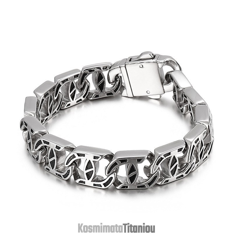 Σικ Ανδρικό Βραχιόλι Τιτανίου Με Γούρι Casting Charm Σικ Ανδρικό Βραχιόλι Τιτανίου Με Γούρι Casting Charm