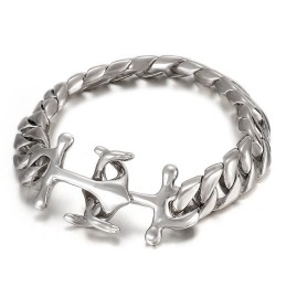Ανδρικό Βραχιόλι Titanium Chic Wind Boat Anchor Αξεσουάρ