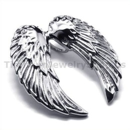 Μενταγιόν Από Τιτάνιο Angel Wings - Δωρεάν Αλυσίδα