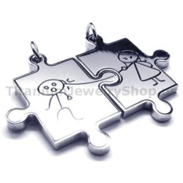 Παζλ Titanium Lovers Μενταγιόν Χωρίς Αλυσίδες