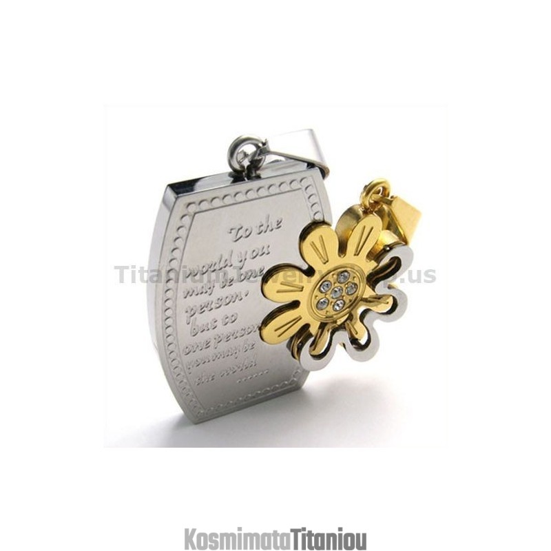Αλυσίδες Χωρίς Μενταγιόν Gloden Titanium Lovers