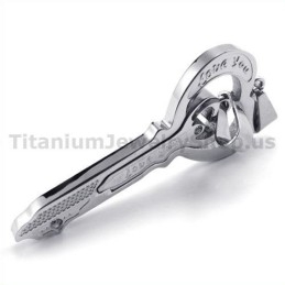 Αλυσίδες Κλειδιών Love Titanium Lovers Χωρίς Αλυσίδες