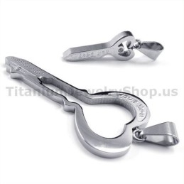 Αλυσίδες Κλειδιών Love Titanium Lovers Χωρίς Αλυσίδες