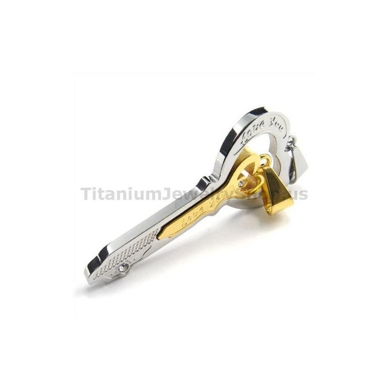 Κλειδοθήκες Gloden Titanium Lovers Χωρίς Αλυσίδες Κλειδοθήκες Gloden Titanium Lovers Χωρίς Αλυσίδες