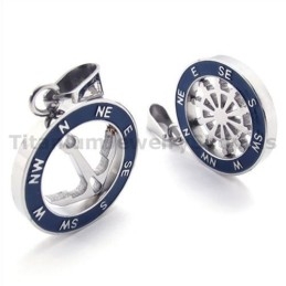 Αλυσίδες Χωρίς Μενταγιόν Anchor And Rudder Titanium Lovers