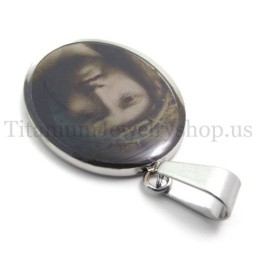 Μενταγιόν Από Τιτάνιο Jesus Series