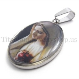 Χριστουγεννιάτικο Μενταγιόν Από Καθαρό Τιτάνιο