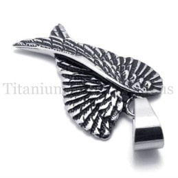 Μενταγιόν Από Τιτάνιο Fashion Eagle Wings