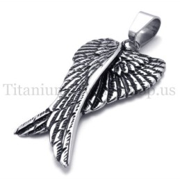 Μενταγιόν Από Τιτάνιο Fashion Eagle Wings