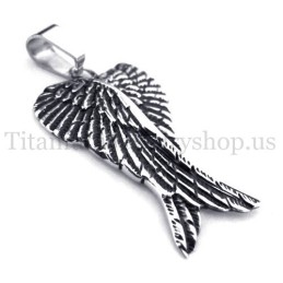 Μενταγιόν Από Τιτάνιο Fashion Eagle Wings