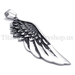 Ανδρικό Μενταγιόν Wings Model Από Καθαρό Τιτάνιο