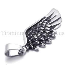 Ανδρικό Μενταγιόν Wings Model Από Καθαρό Τιτάνιο