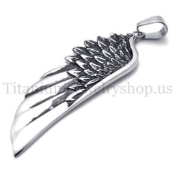 Ανδρικό Μενταγιόν Wings Model Από Καθαρό Τιτάνιο