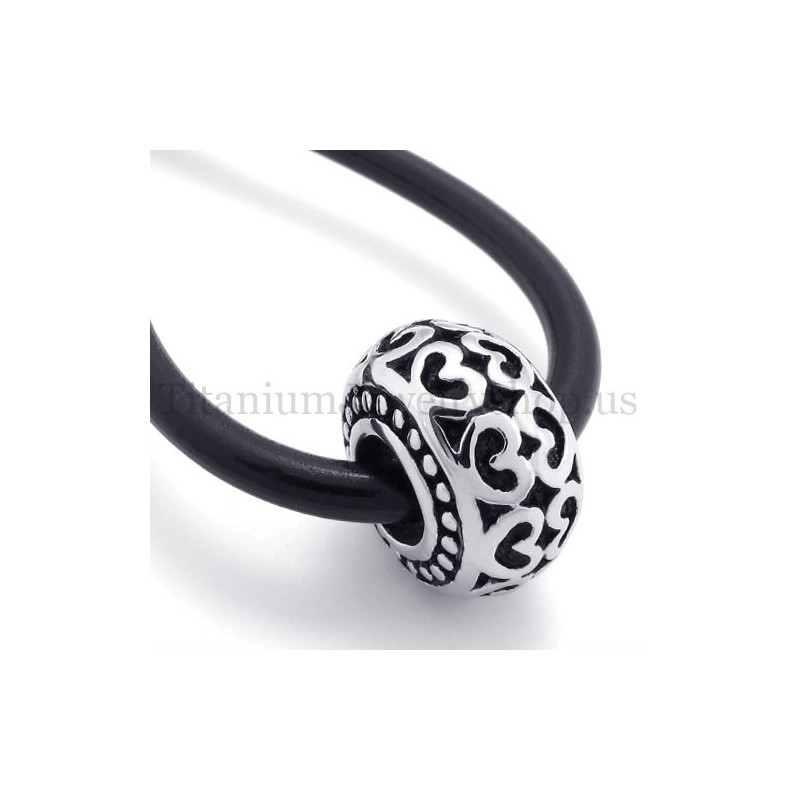 Μενταγιόν Τιτανίου Με Χάντρα Fortunate Model Drum