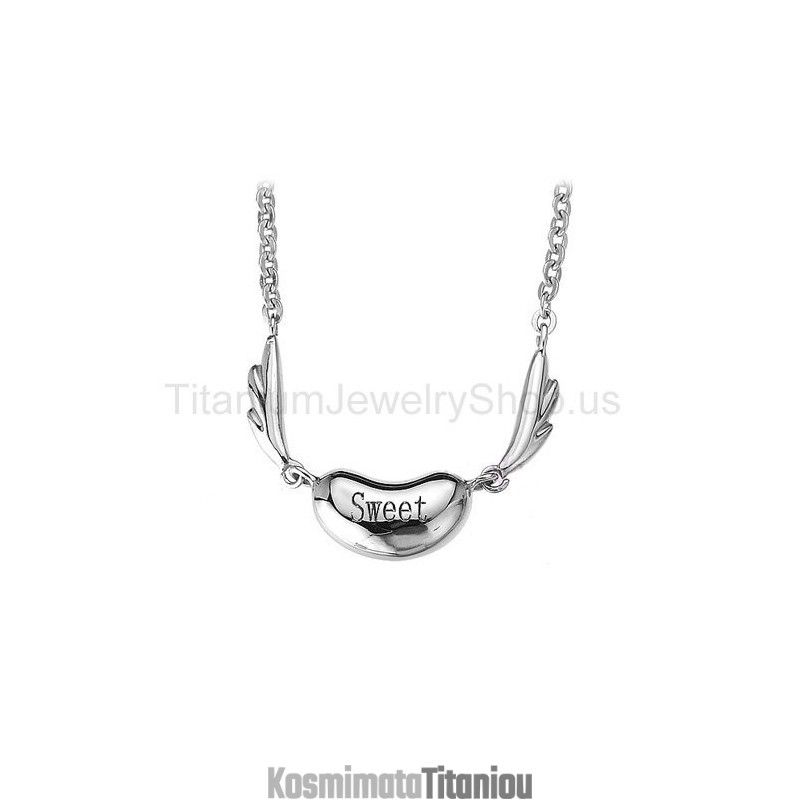 Μενταγιόν Sweet Angel Titanium Lovers Μενταγιόν Sweet Angel Titanium Lovers