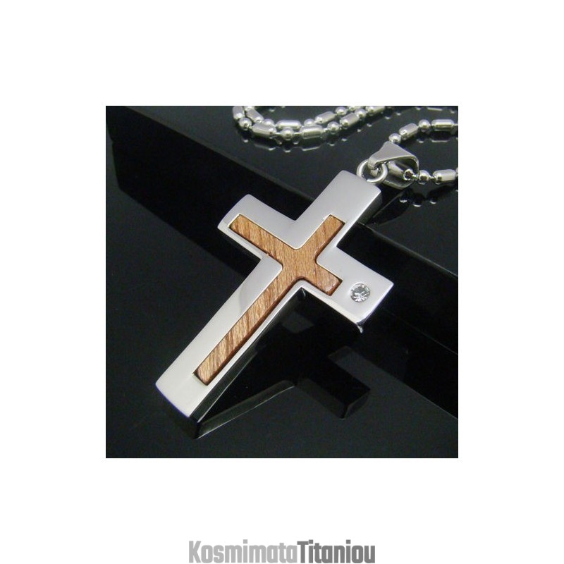 Μενταγιόν Από Τιτάνιο Cool Man Shining Cross Μενταγιόν Από Τιτάνιο Cool Man Shining Cross
