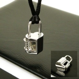 Κολιέ Μενταγιόν Cool Man Love Lock Pure Titanium