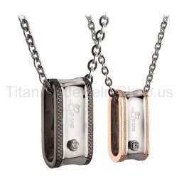 Μενταγιόν Love Titanium Lovers
