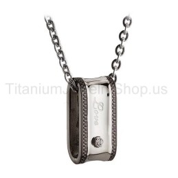 Μενταγιόν Love Titanium Lovers