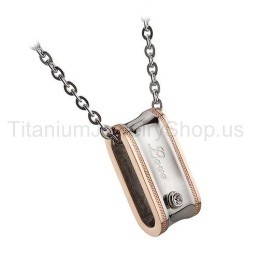 Μενταγιόν Love Titanium Lovers
